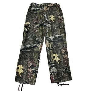 Vintage Berne Outdoor Camo Cargo Pants Drawstring Size Mens 36•33